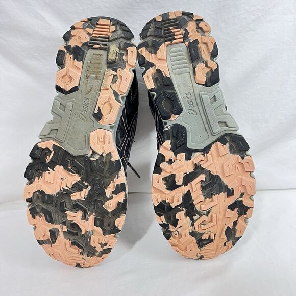 ASICS Women's GEL-Scram 4 Running Shoes Sneakers 1012A039 Size 8.5 Black Camo - Picture 2 of 7